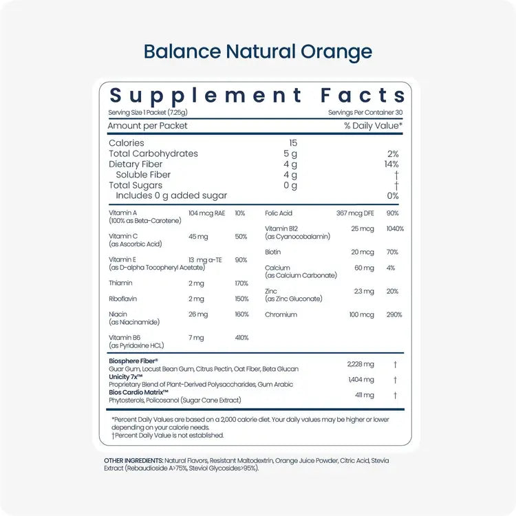 Pack Feel Great Balance Natural Orange/Unimate